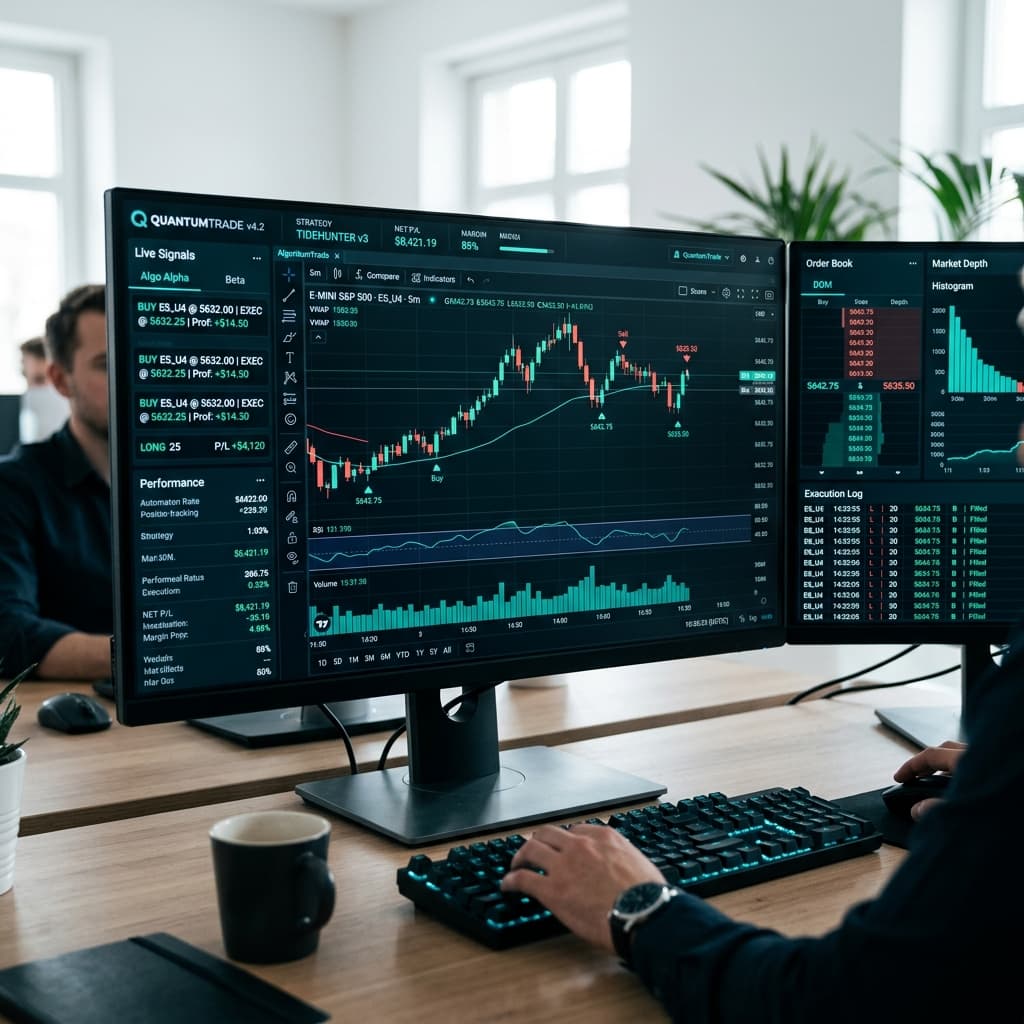 High-Frequency Trading Desk